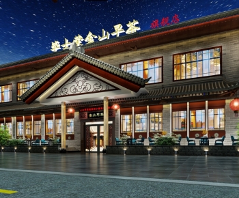 Chinese Style Facade Element-ID:335355047