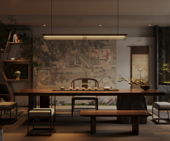 New Chinese Style Tea House-ID:728700221