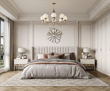 American Style Bedroom-ID:634159092