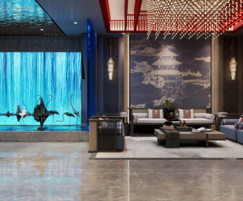 New Chinese Style Bath Center-ID:895741949