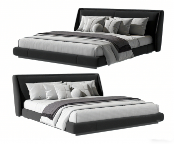 Modern Double Bed-ID:488434086
