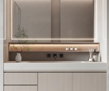 Modern Bathroom Cabinet-ID:571578035