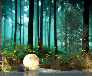 Modern Courtyard/landscape-ID:508030897