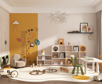 Modern Children's Room Activity Room-ID:591988099