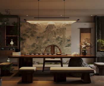 New Chinese Style Tea House-ID:512782102