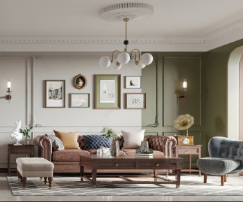 American Style A Living Room-ID:326343063