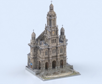 European Style Religious Architecture-ID:153126001