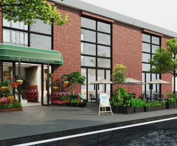 Modern Facade Element-ID:374382979