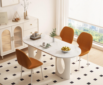 Modern Dining Table And Chairs-ID:258986004