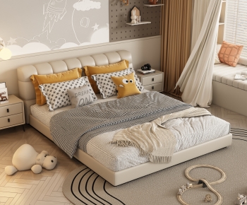 Modern Child's Bed-ID:328772075