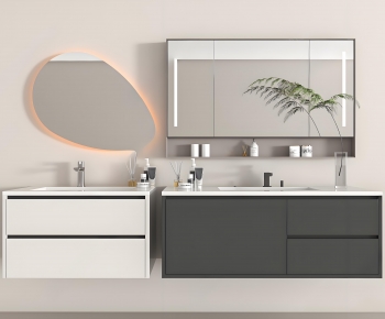 Modern Bathroom Cabinet-ID:840322971