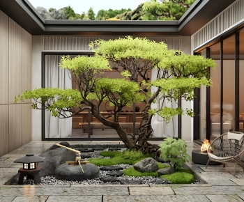 New Chinese Style Courtyard/landscape-ID:969110015