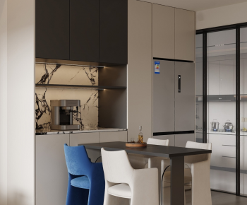 Modern Dining Room-ID:611572037