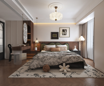 French Style Bedroom-ID:550179526