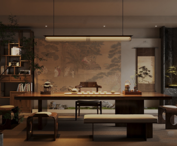 New Chinese Style Tea House-ID:100309867