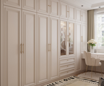 French Style Clothes Storage Area-ID:508677019