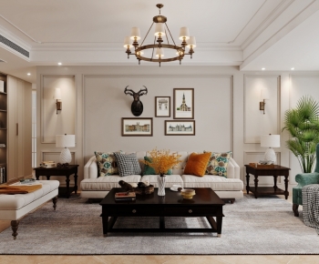 American Style A Living Room-ID:334943064