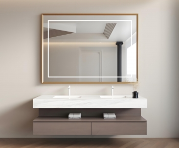 Modern Bathroom Cabinet-ID:101370896