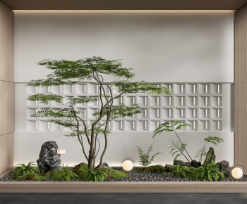 New Chinese Style Plant Landscaping-ID:638422979