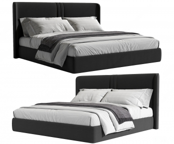 Modern Double Bed-ID:743319991