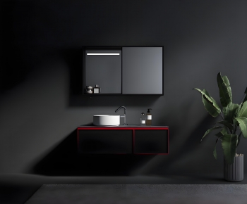 Modern Bathroom Cabinet-ID:747539047