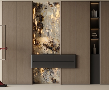 Modern Shoe Cabinet-ID:291248083