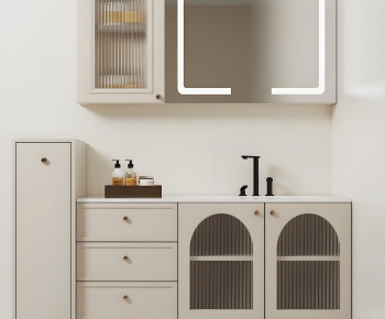Modern Bathroom Cabinet-ID:618400109