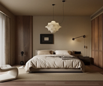 Wabi-sabi Style Bedroom-ID:474044082
