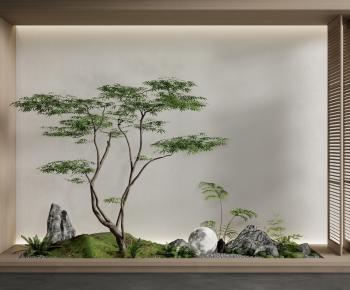 New Chinese Style Plant Landscaping-ID:469720414