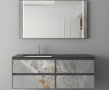 Modern Bathroom Cabinet-ID:811887036