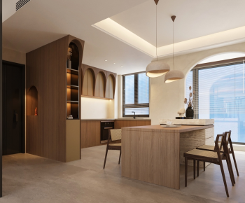 Wabi-sabi Style Dining Room-ID:459518915