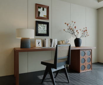 Modern Computer Desk And Chair-ID:940104018