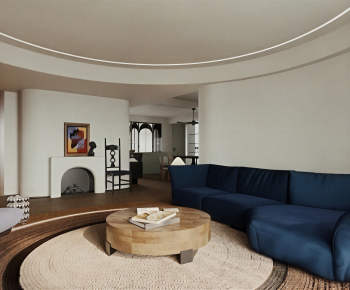 Wabi-sabi Style A Living Room-ID:259499559