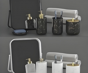 Modern Bathroom Set-ID:396081926