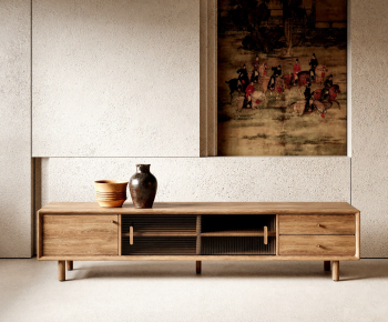 Wabi-sabi Style TV Cabinet-ID:945063112