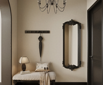 French Style Stool For Changing Shoes-ID:862340948