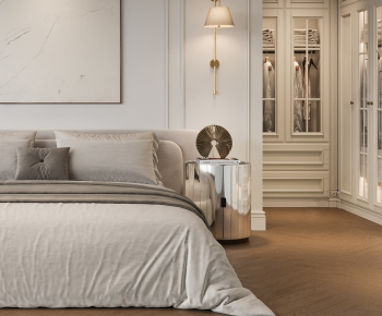 French Style Double Bed-ID:882396945