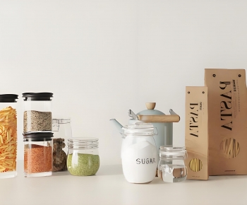 Modern Seasoning Jar-ID:793237923