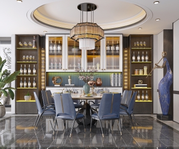 New Chinese Style Dining Room-ID:295986898