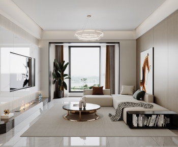 Modern A Living Room-ID:169282912