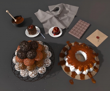 Modern Bread Cake-ID:982805977