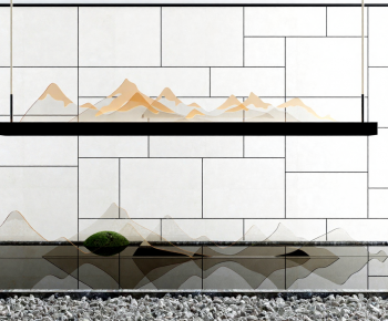 New Chinese Style Rockery Waterscape-ID:791572095