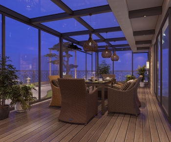 Modern Glass Sun Room-ID:359643941