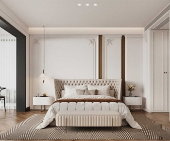 French Style Bedroom-ID:528724916