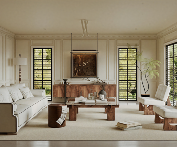 French Style A Living Room-ID:519563919