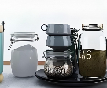 Modern Seasoning Jar-ID:579268933
