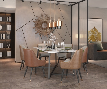 Modern Dining Room-ID:787152053