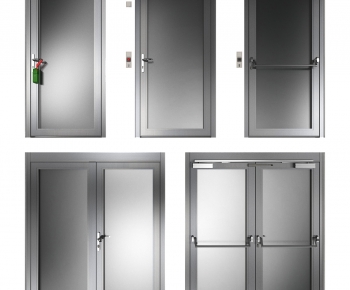 Modern Fire Door-ID:382617006