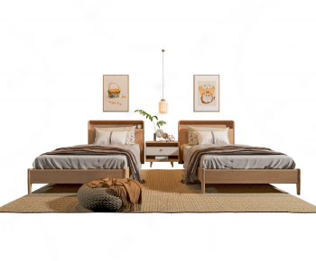 Modern Single Bed-ID:564873939