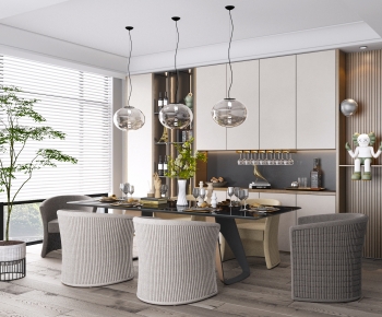 Modern Dining Room-ID:449469149